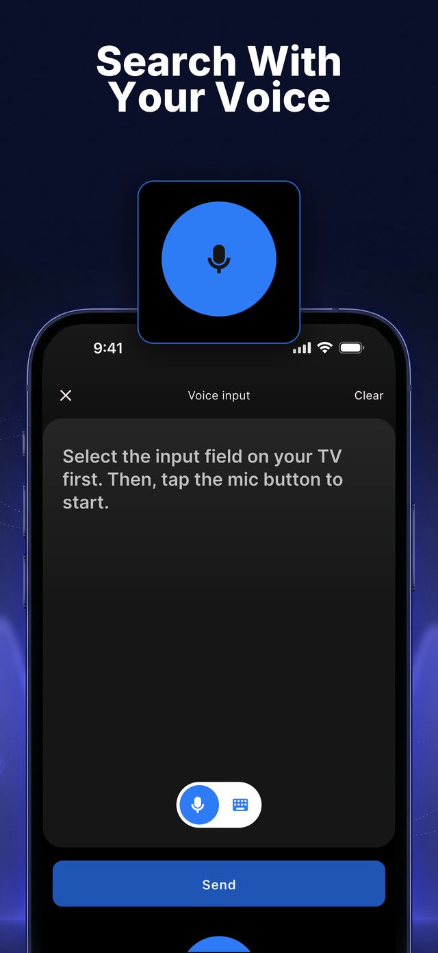 Search with your voice on onn. Google TV devices
